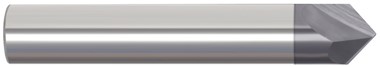 1/4-2FL 90° CHMFR MILL AlTiN | Carbide Plus